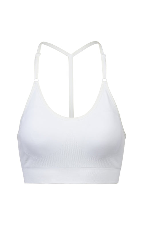 | color:white |yoga bra white medium support