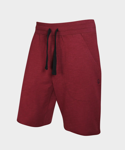 | color:red |yoga shorts men red