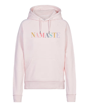 | color:pink |yoga hoodie namaste pink