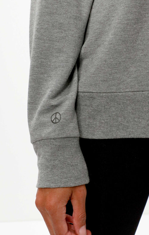 | color:grey |yoga sweater namaste grey