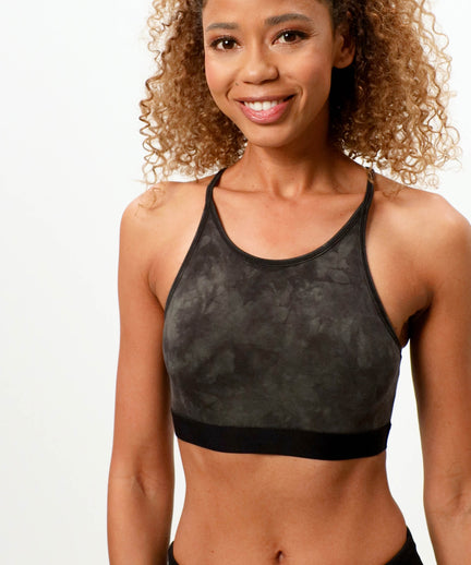 MILONT Women Light Support Sports Bra Pullover Built Up Yoga Bras